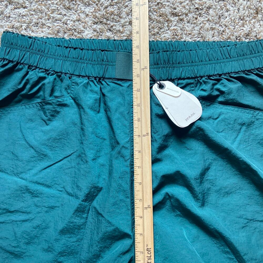 Prana Crossback 2.75" Short Women XL Wilderness Ripstop Elastic Waist Activewear - Picture 8 of 10